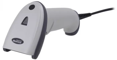Проводной сканер штрих-кода MERTECH 2210 SUPERLEAD P2D USB белый (кабель 3м)